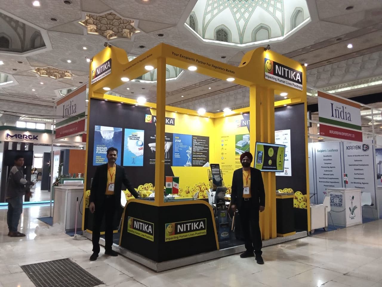 Nitika At Iran Pharma 10 - 12 October 2022